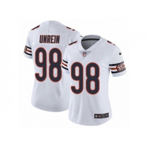 Women Nike Chicago Bears #98 Mitch Unrein White Vapor Untouchable Limited Player NFL Jersey