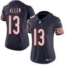 Women's Chicago Bears #13 Keenan Allen Navy 2024 Vapor Football Stitched Jersey