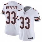 Women's Chicago Bears #33 Ian Wheeler White 2024 Vapor Football Stitched Jersey