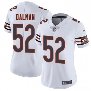 Women's Chicago Bears #52 Drew Dalman White 2025 Vapor Stitched Jersey