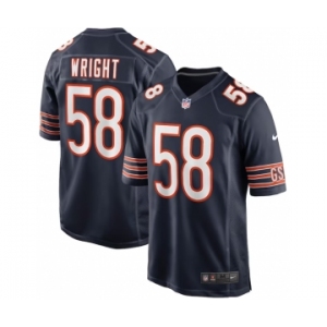 Women's Chicago Bears Darnell Wright Nike Navy  2023 NFL Draft First Round Pick Jersey