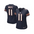 Women's Nike Bears #11 Kevin White Navy Blue Team Color Stitched NFL Elite Jersey