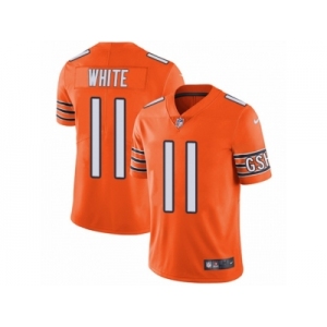 Women's Nike Bears #11 Kevin White Orange Men's Stitched NFL Limited Rush Jersey