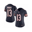 Women's Nike Chicago Bears #13 Kendall Wright Vapor Untouchable Limited Navy Blue Team Color NFL Jersey