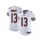 Women's Nike Chicago Bears #13 Kendall Wright Vapor Untouchable Limited White NFL Jersey