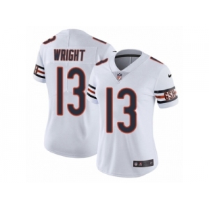 Women's Nike Chicago Bears #13 Kendall Wright Vapor Untouchable Limited White NFL Jersey