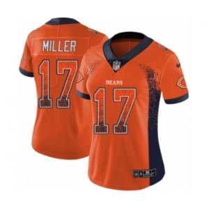 Women's Nike Chicago Bears #17 Anthony Miller Limited Orange Rush Drift Fashion NFL Jersey