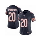 Women's Nike Chicago Bears #20 Prince Amukamara Limited Navy Blue Rush NFL Jersey