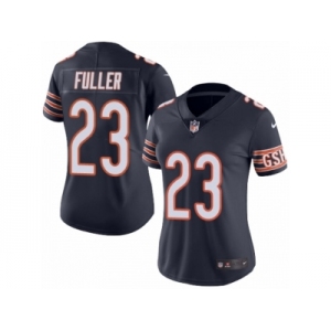 Women's Nike Chicago Bears #23 Kyle Fuller Limited Navy Blue Rush NFL Jersey