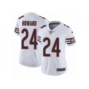 Women's Nike Chicago Bears #24 Jordan Howard Vapor Untouchable Limited White NFL Jersey