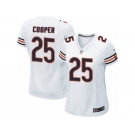 Women's Nike Chicago Bears #25 Marcus Cooper Limited White NFL Jersey