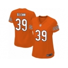 Women's Nike Chicago Bears #39 Jacoby Glenn Limited Orange Alternate NFL Jersey