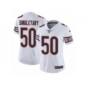 Women's Nike Chicago Bears #50 Mike Singletary Vapor Untouchable Limited White NFL Jersey