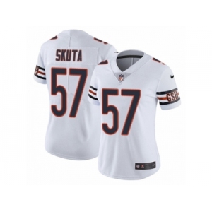 Women's Nike Chicago Bears #57 Dan Skuta White Vapor Untouchable Limited Player NFL Jersey