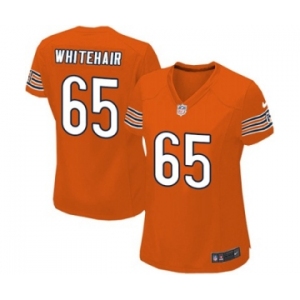 Women's Nike Chicago Bears #65 Cody Whitehair Game Orange Alternate NFL Jersey