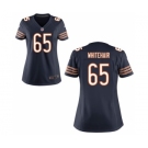 Women's Nike Chicago Bears #65 Cody Whitehair Navy Blue Team Color NFL Jersey