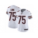 Women's Nike Chicago Bears #75 Kyle Long Vapor Untouchable Limited White NFL Jersey