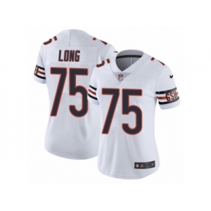 Women's Nike Chicago Bears #75 Kyle Long Vapor Untouchable Limited White NFL Jersey