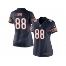 Women's Nike Chicago Bears #88 Dion Sims Limited Navy Blue Team Color NFL Jersey