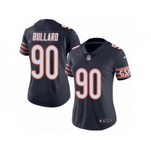 Women's Nike Chicago Bears #90 Jonathan Bullard Vapor Untouchable Limited Navy Blue Team Color NFL Jersey