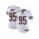 Women's Nike Chicago Bears #95 Richard Dent Vapor Untouchable Limited White NFL Jersey