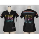 nike women nfl jerseys chicago bears #15 brandon marshall black[nike fashion]