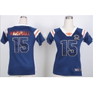 nike women nfl jerseys chicago bears #15 brandon marshall blue[fashion Rhinestone sequins]