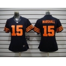 nike women nfl jerseys chicago bears #15 marshall blue[nike limited orange number]