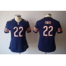 nike women nfl jerseys chicago bears #22 matt forte blue[nike]