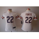 nike women nfl jerseys chicago bears #22 matt forte white[nike limited]