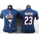 nike women nfl jerseys chicago bears #23 hester blue[portrait fashion]