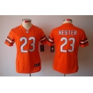 nike women nfl jerseys chicago bears #23 hester orange[nike limited]