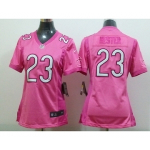 nike women nfl jerseys chicago bears #23 hester pink[2012 nike love]