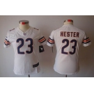 nike women nfl jerseys chicago bears #23 hester white[nike limited]