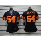 nike women nfl jerseys chicago bears #54 urlacher blue[nike limited orange number]