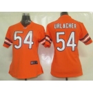 nike women nfl jerseys chicago bears #54 urlacher orange[nike]