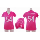 nike women nfl jerseys chicago bears #54 urlacher pink[draft him ii top]