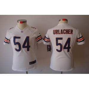 nike women nfl jerseys chicago bears #54 urlacher white[nike limited]