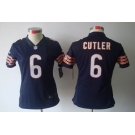 nike women nfl jerseys chicago bears #6 cutler oblue[nike limited]