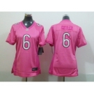 nike women nfl jerseys chicago bears #6 cutler pink[2012 nike love]