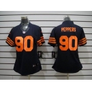 nike women nfl jerseys chicago bears #90 peppers blue[nike limited orange number]