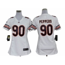 nike women nfl jerseys chicago bears #90 peppers white[nike]