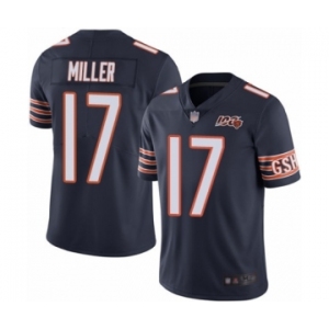 Youth Chicago Bears #17 Anthony Miller Navy Blue Team Color 100th Season Limited Football Jersey