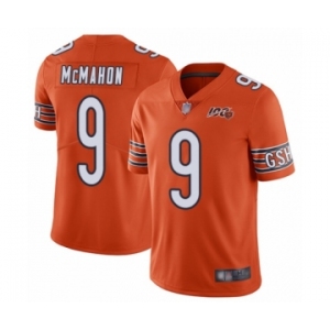 Youth Chicago Bears #9 Jim McMahon Orange Alternate 100th Season Limited Football Jersey