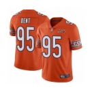 Youth Chicago Bears #95 Richard Dent Orange Alternate 100th Season Limited Football Jersey