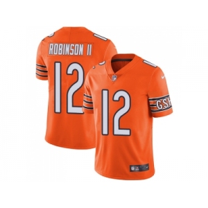 Youth Nike Chicago Bears #12 Allen Robinson II Orange Stitched NFL Limited Rush Jersey