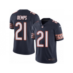 Youth Nike Chicago Bears #21 Quintin Demps Limited Navy Blue Rush NFL Jersey