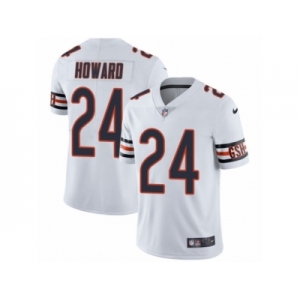 Youth Nike Chicago Bears #24 Jordan Howard Vapor Untouchable Limited White NFL Jersey