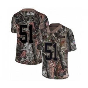 Youth Nike Chicago Bears #51 Dick Butkus Limited Camo Rush Realtree NFL Jersey