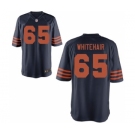 Youth Nike Chicago Bears #65 Cody Whitehair Navy Blue Throwback Alternate NFL Jersey